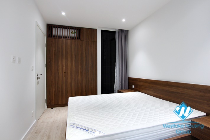A good quality 1 bedroom apartment with balcony for rent in To Ngoc Van st, Tay Ho